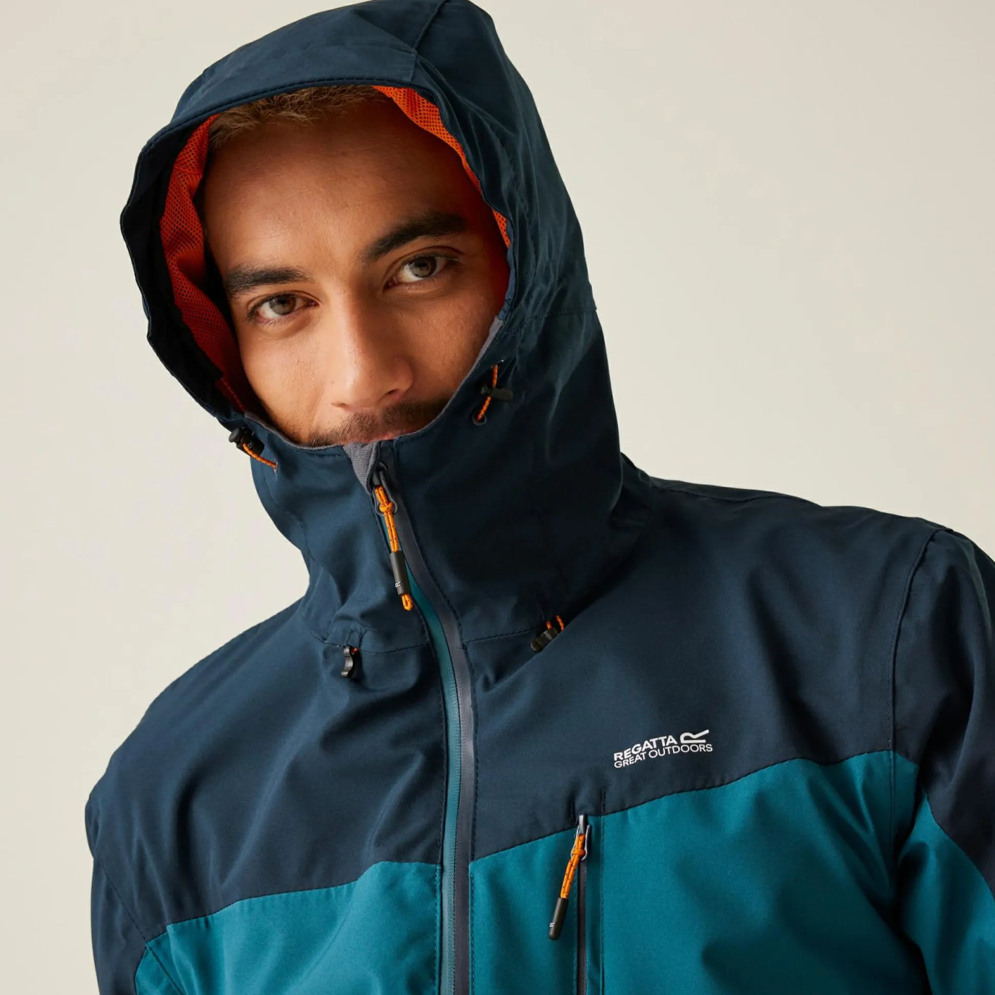 Men's Birchdale Waterproof Jacket | Moroccan Blue Navy Moonlight Denim