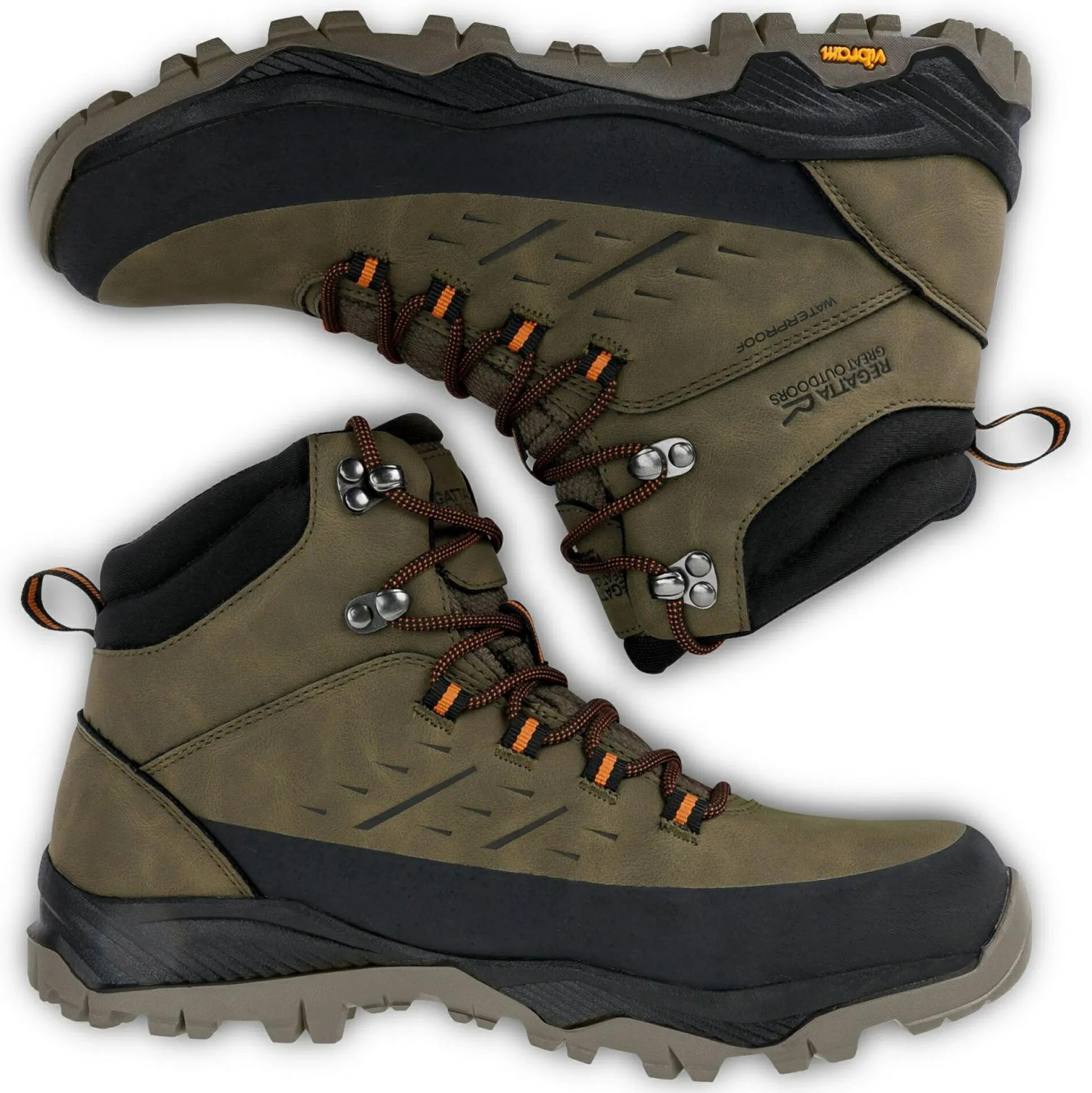 Men's Blake Walking Boots | Olive Green