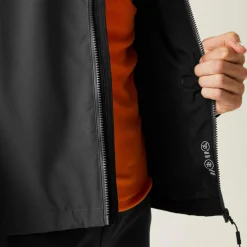 Men's Bosfield III Waterproof Jacket | Ash Black
