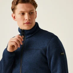 Men's Branleigh Full Zip Fleece | Navy Blue