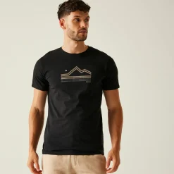 Men's Breezed V T-Shirt | Black