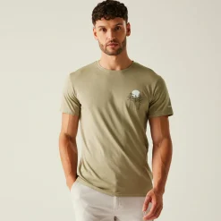 Men's Breezed V T-Shirt | Golden Sand