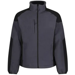 Men's Broadstone Wind Resistant Full Zip Fleece | Seal Grey