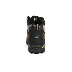 Men's Burrell Leather Waterproof Walking Boots | Brown