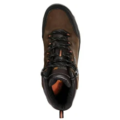 Men's Burrell Leather Waterproof Walking Boots | Brown