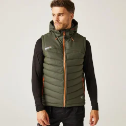 Men's Calculate Insulated Bodywarmer | Dark Khaki