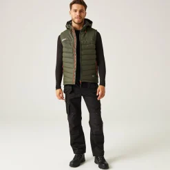 Men's Calculate Insulated Bodywarmer | Dark Khaki