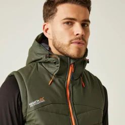 Men's Calculate Insulated Bodywarmer | Dark Khaki