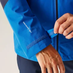 Men's Calderdale VI Waterproof Jacket | Olympian Blue Navy Tangerine Tango