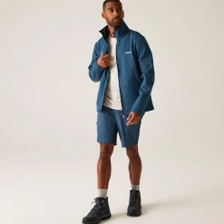 Men's Cera V Softshell Jacket | Moonlight Denim