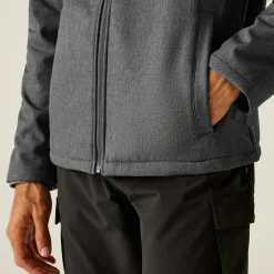 Men's Cera V Softshell Jacket | Seal Grey Marl