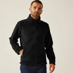 Men's Classic Full Zip Fleece | Black