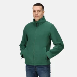 Men's Classic Full Zip Fleece | Bottle Green