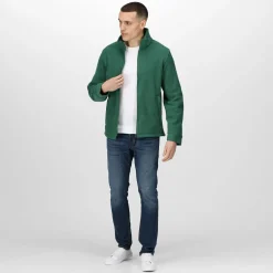 Men's Classic Full Zip Fleece | Bottle Green