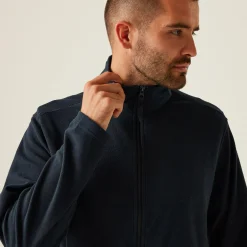 Men's Classic Full Zip Lightweight Microfleece | Dark Navy