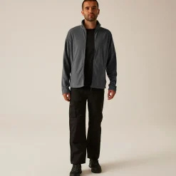 Men's Classic Full Zip Lightweight Microfleece | Seal Grey