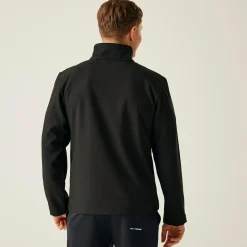 Men's Classic Printable Lightweight Softshell Jacket | Black