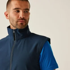 Men's Classic Printable Softshell Bodywarmer | Navy