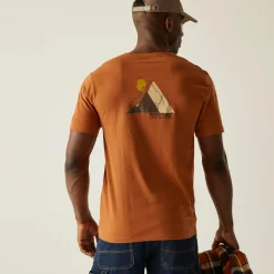 Men's Cline IX T-Shirt | Brown