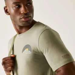 Men's Cline IX T-Shirt | Brown