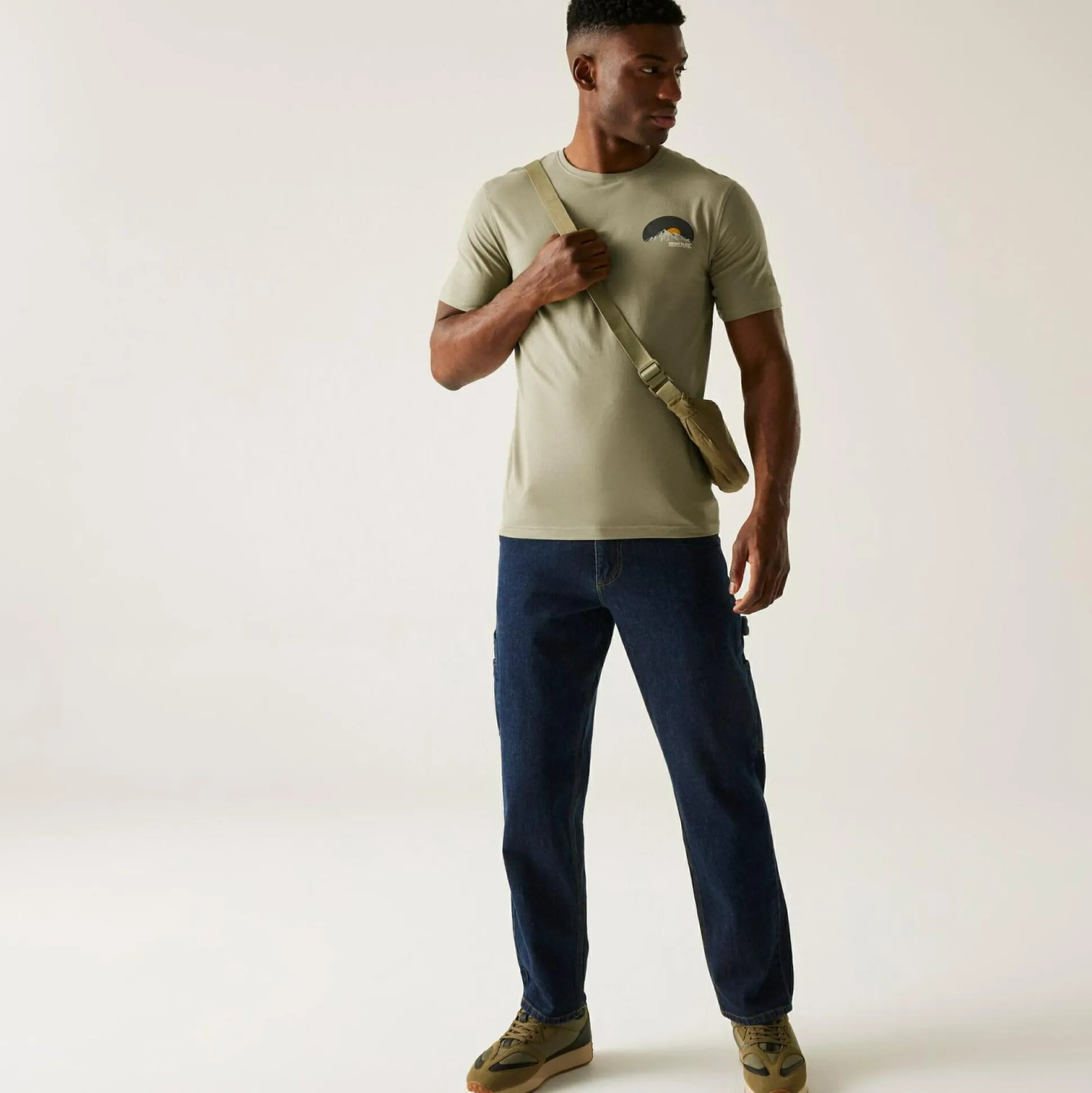 Men's Cline IX T-Shirt | Brown