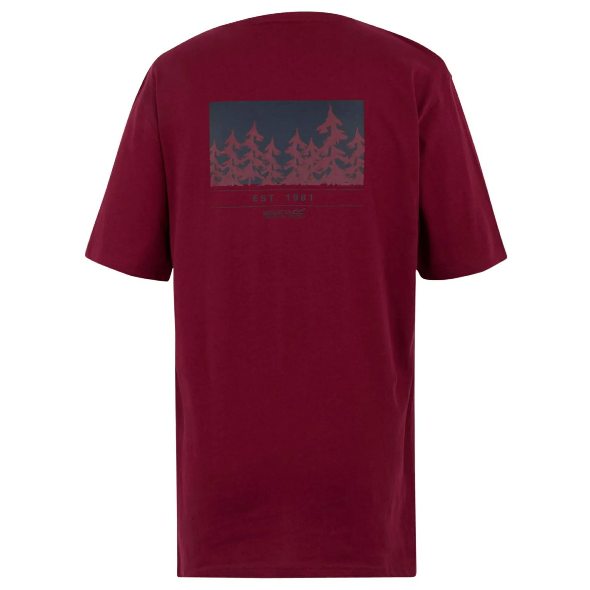 Men's Cline IX T-Shirt | Dark Maroon