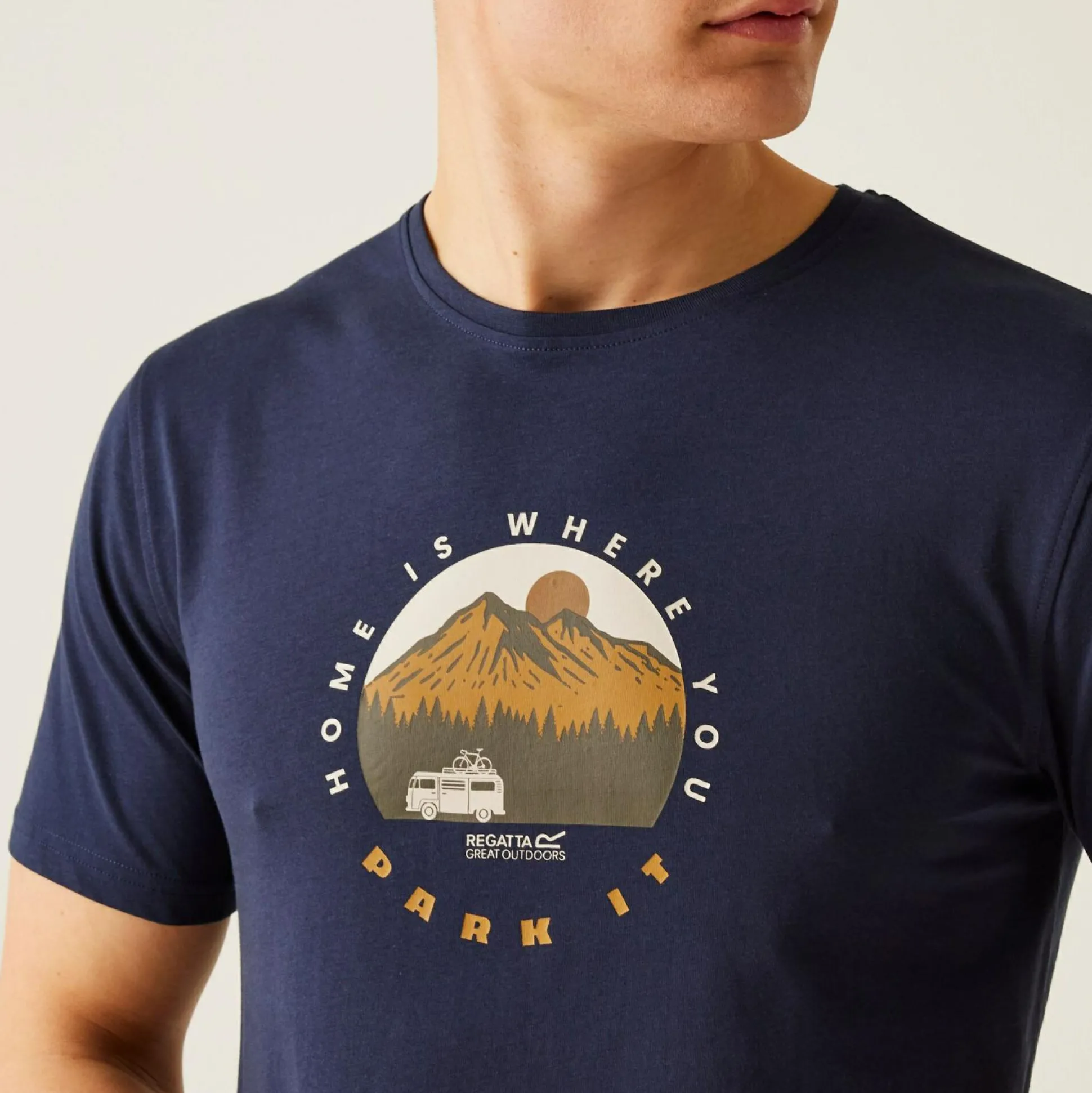 Men's Cline IX T-Shirt | Navy Park It