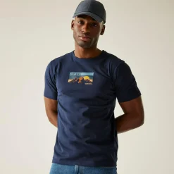 Men's Cline IX T-Shirt | Navy Blue