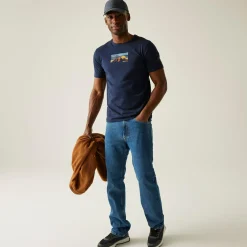 Men's Cline IX T-Shirt | Navy Blue