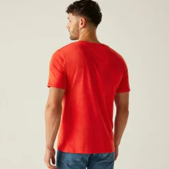 Men's Cline IX T-Shirt | Poppy Red Cool Summer