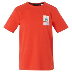 Men's Cline IX T-Shirt | Poppy Red Cool Summer