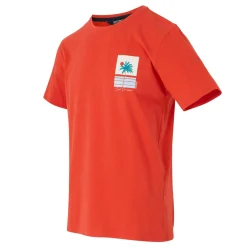 Men's Cline IX T-Shirt | Poppy Red Cool Summer