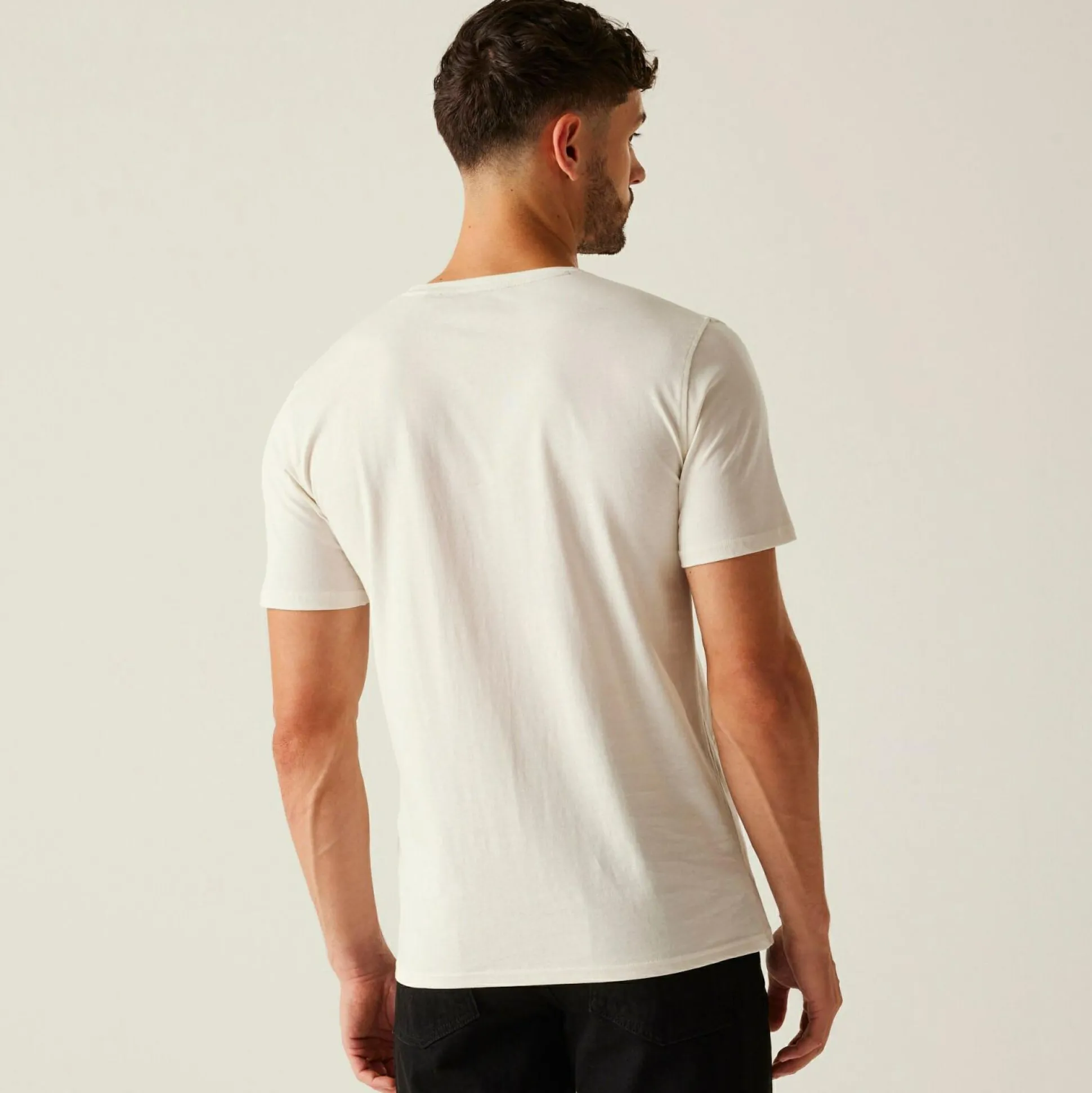Men's Cline IX T-Shirt | Stone White Photo