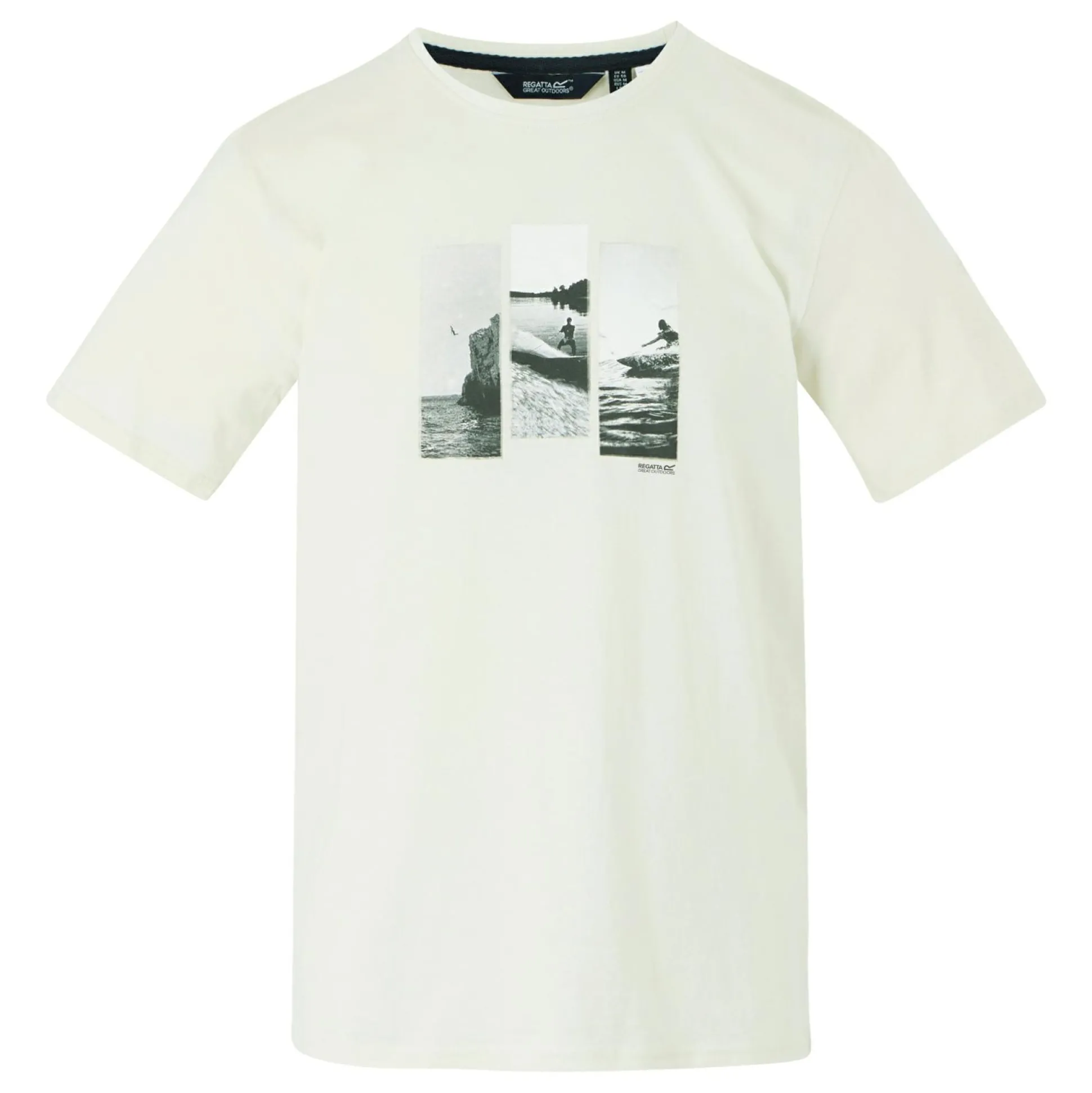 Men's Cline IX T-Shirt | Stone White Photo