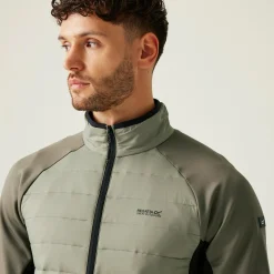 Men's Clumber IV Hybrid Jacket | Golden Sand Treetop Black