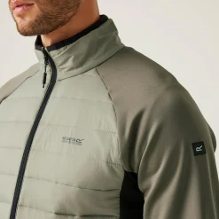 Men's Clumber IV Hybrid Jacket | Golden Sand Treetop Black