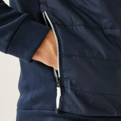 Men's Colliston Baffled Fleece Jacket | Navy