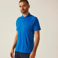 Men's Coolweave Wicking Polo Shirt | Oxford Blue