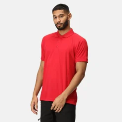 Men's Coolweave Wicking Polo Shirt | Classic Red