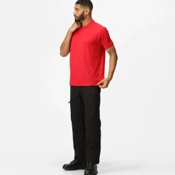 Men's Coolweave Wicking Polo Shirt | Classic Red