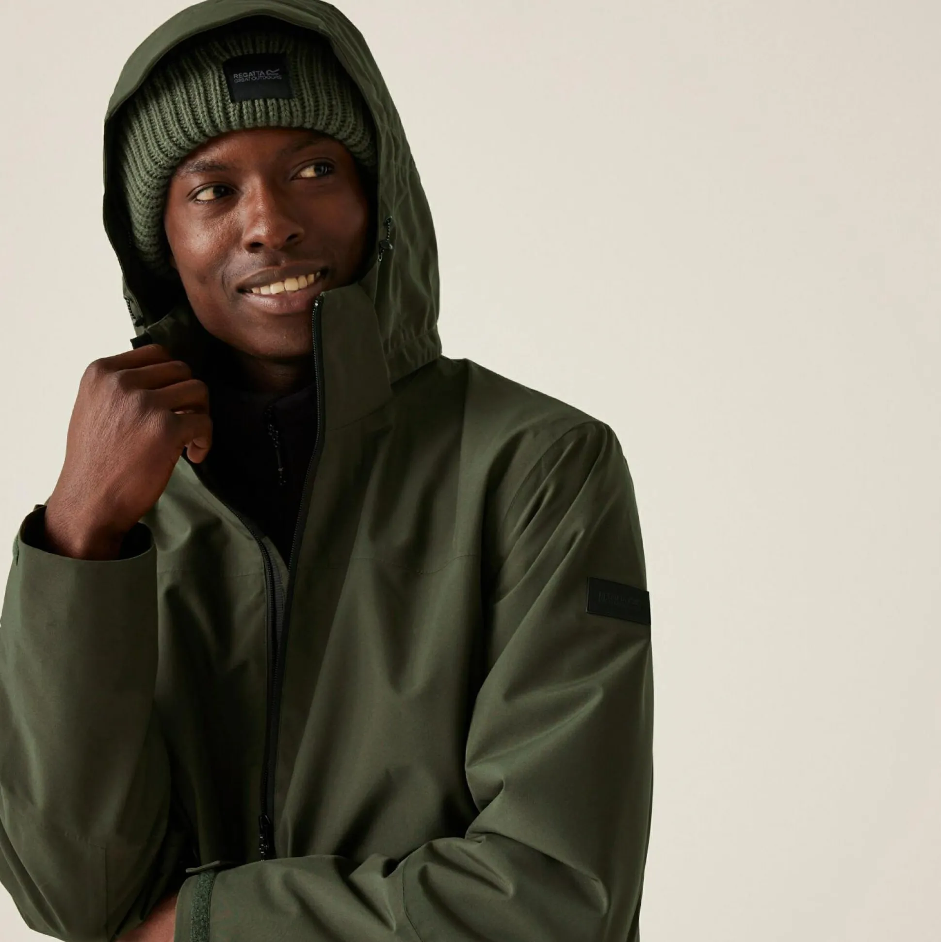 Men's Coriver IX 3-in-1 Jacket | Dark Khaki Black