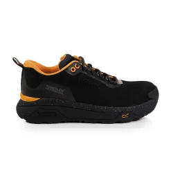 Men's Crossfort Safety Trainers | Black Gun Metal