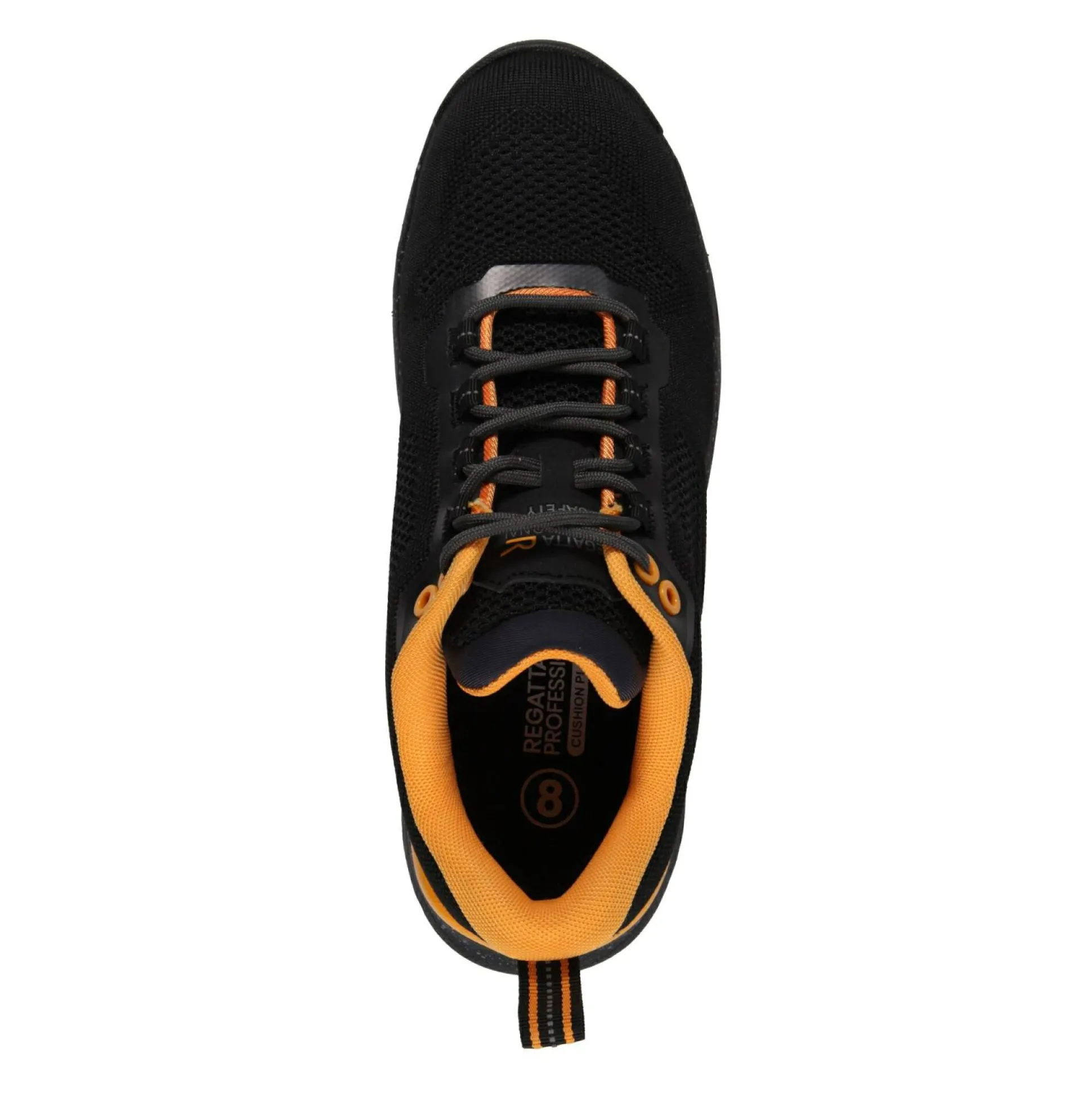 Men's Crossfort Safety Trainers | Black Gun Metal