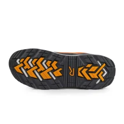 Men's Crossfort Safety Trainers | Flame Orange Gun Metal