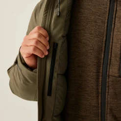 Men's Dallymoore Insulated Padded Jacket | Crocodile Black