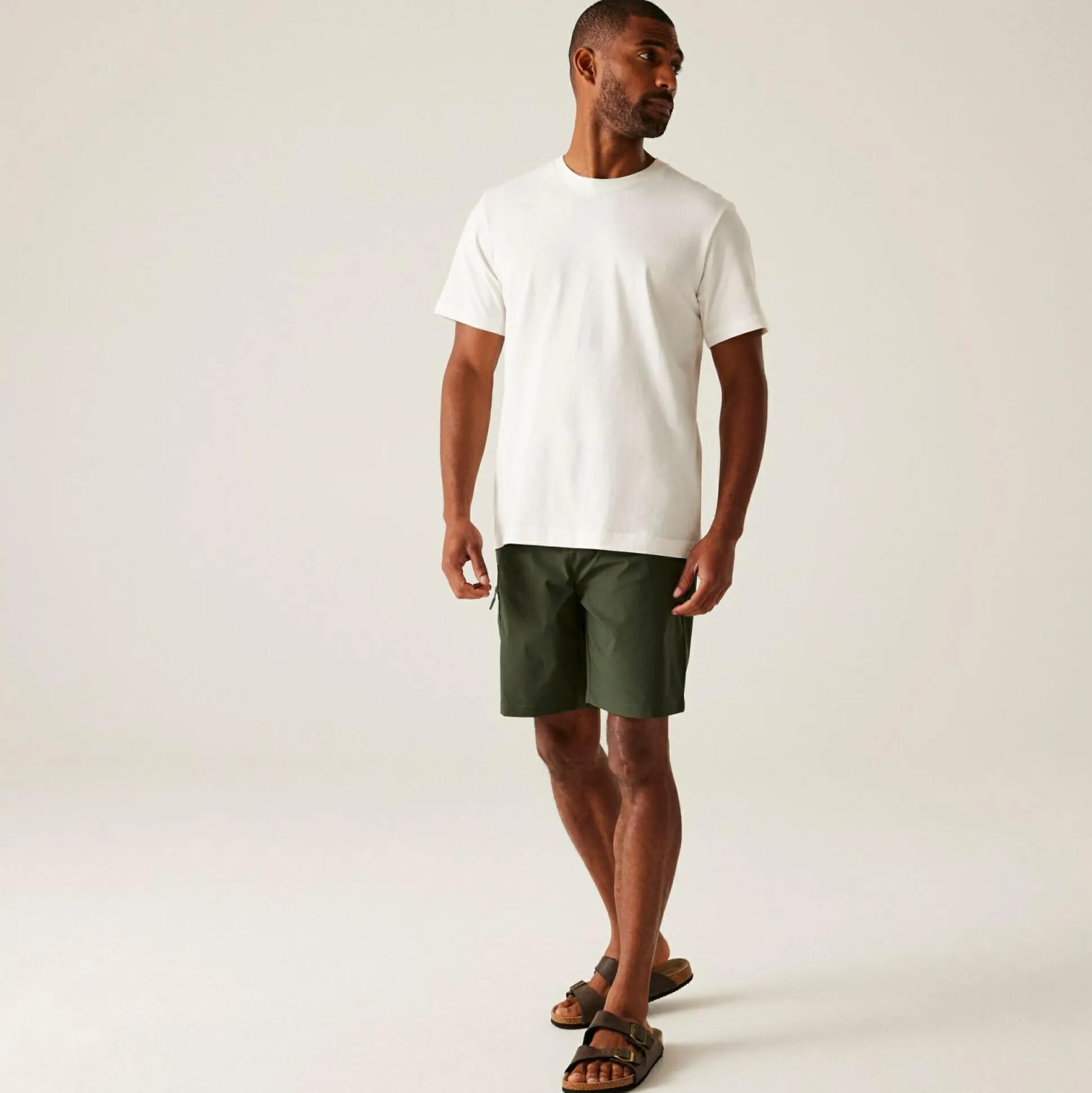 Men's Dalry Multi Pocket Shorts | Dark Khaki