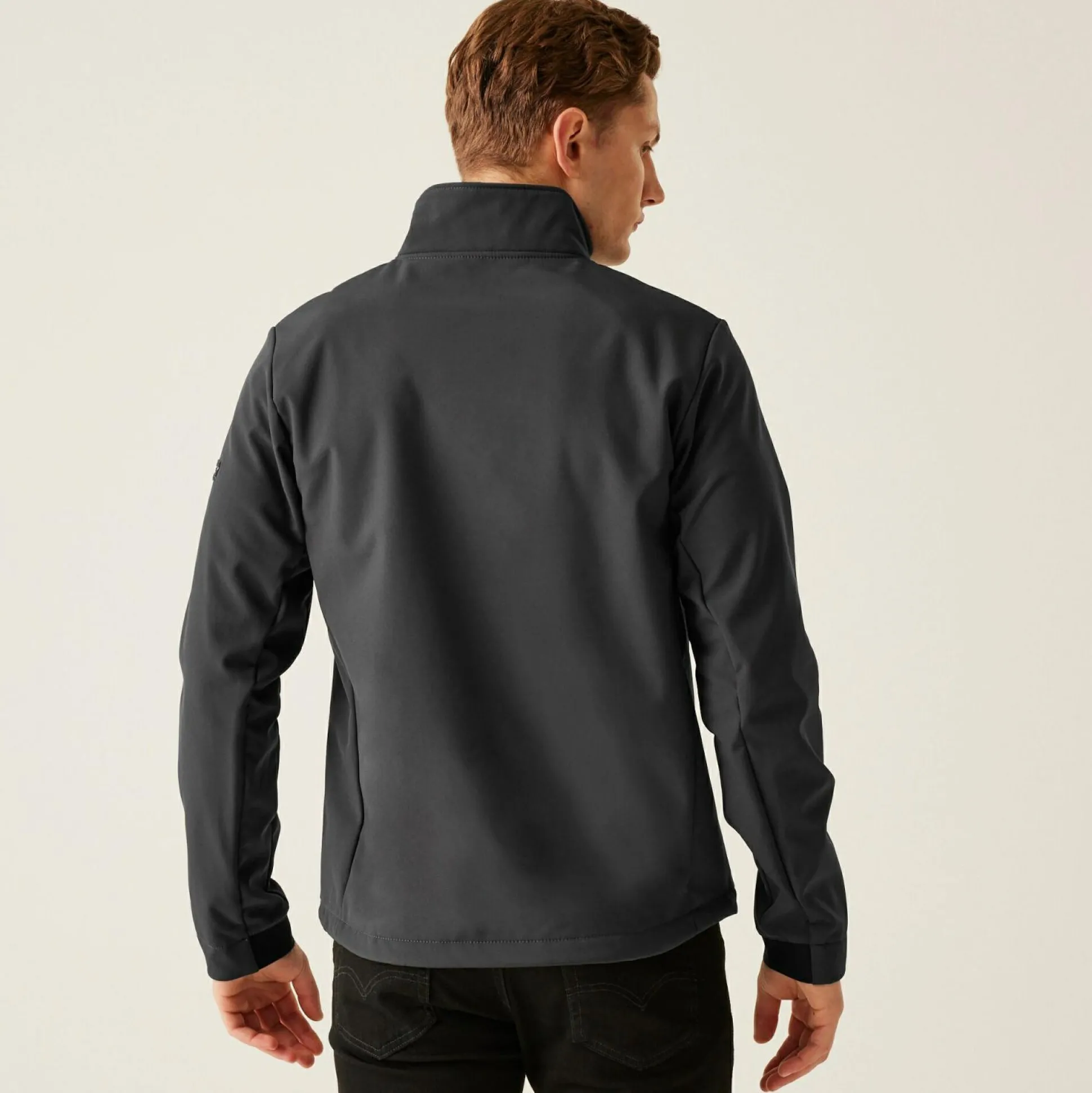 Men's Dendrick Softshell Jacket | Ash Red Ochre