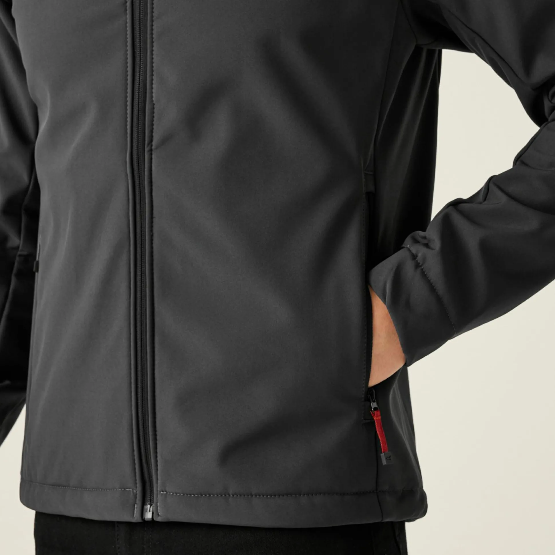 Men's Dendrick Softshell Jacket | Ash Red Ochre
