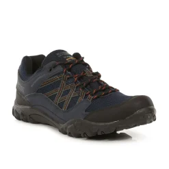 Men's Edgepoint III Waterproof Walking Shoes | Navy Burnt Umber