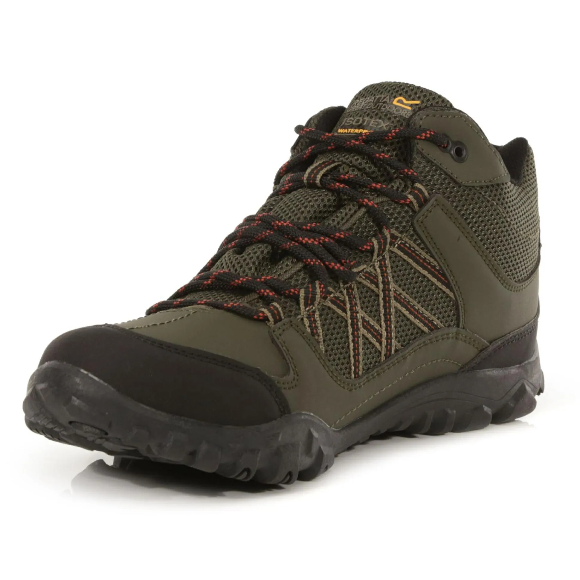 Men's Edgepoint Waterproof Mid Walking Boots | Bayleaf Burnt Umber